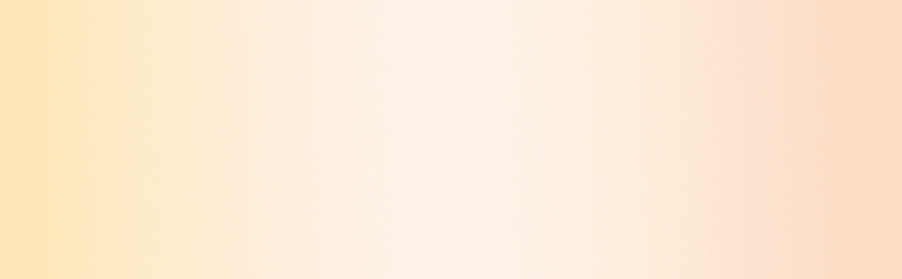 Smooth gradient background transitioning from pale yellow to soft peach, creating a warm, minimalist aesthetic.