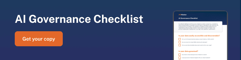 Alation's AI Governance Checklist