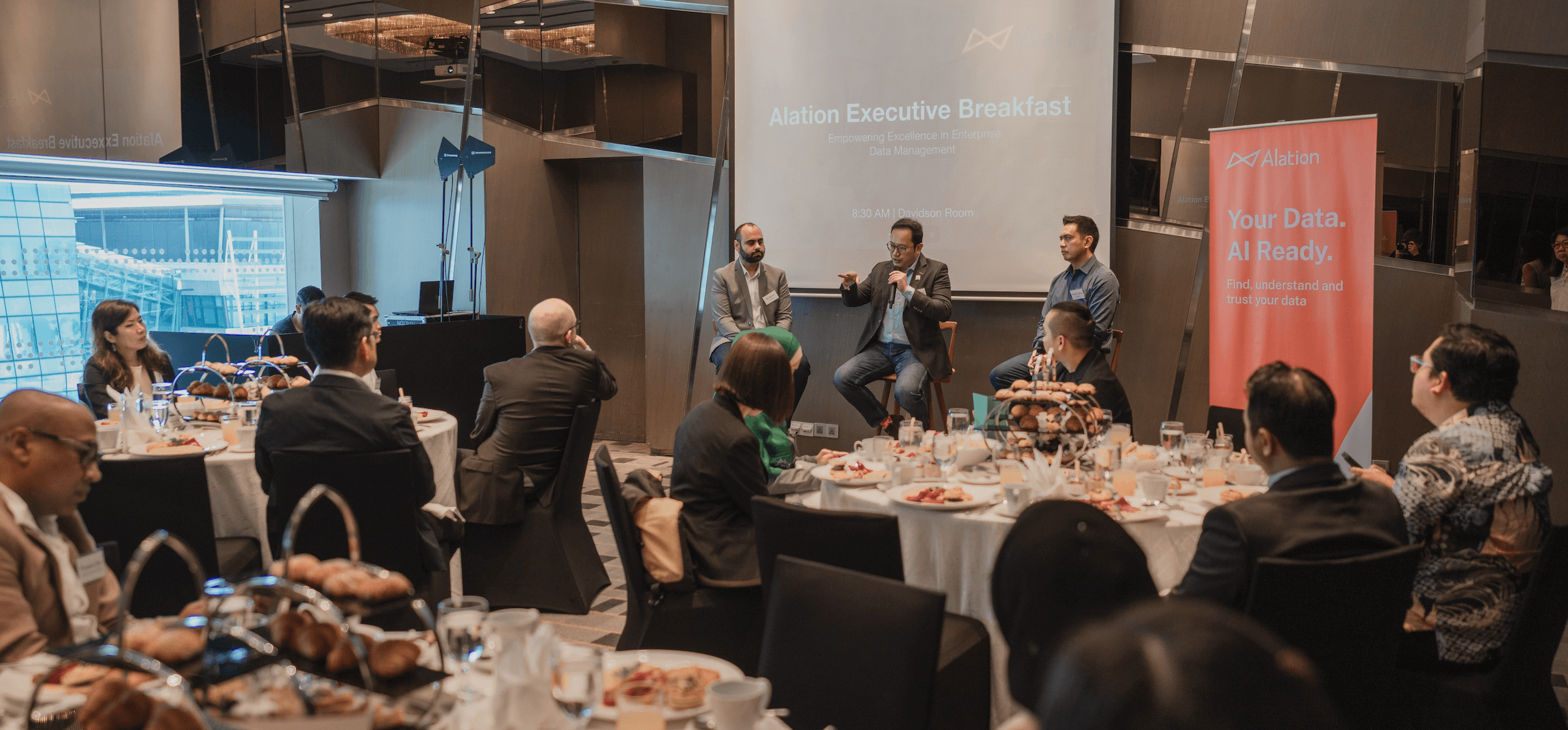 Alation executive panel in Malaysia featuring PwC and Maya