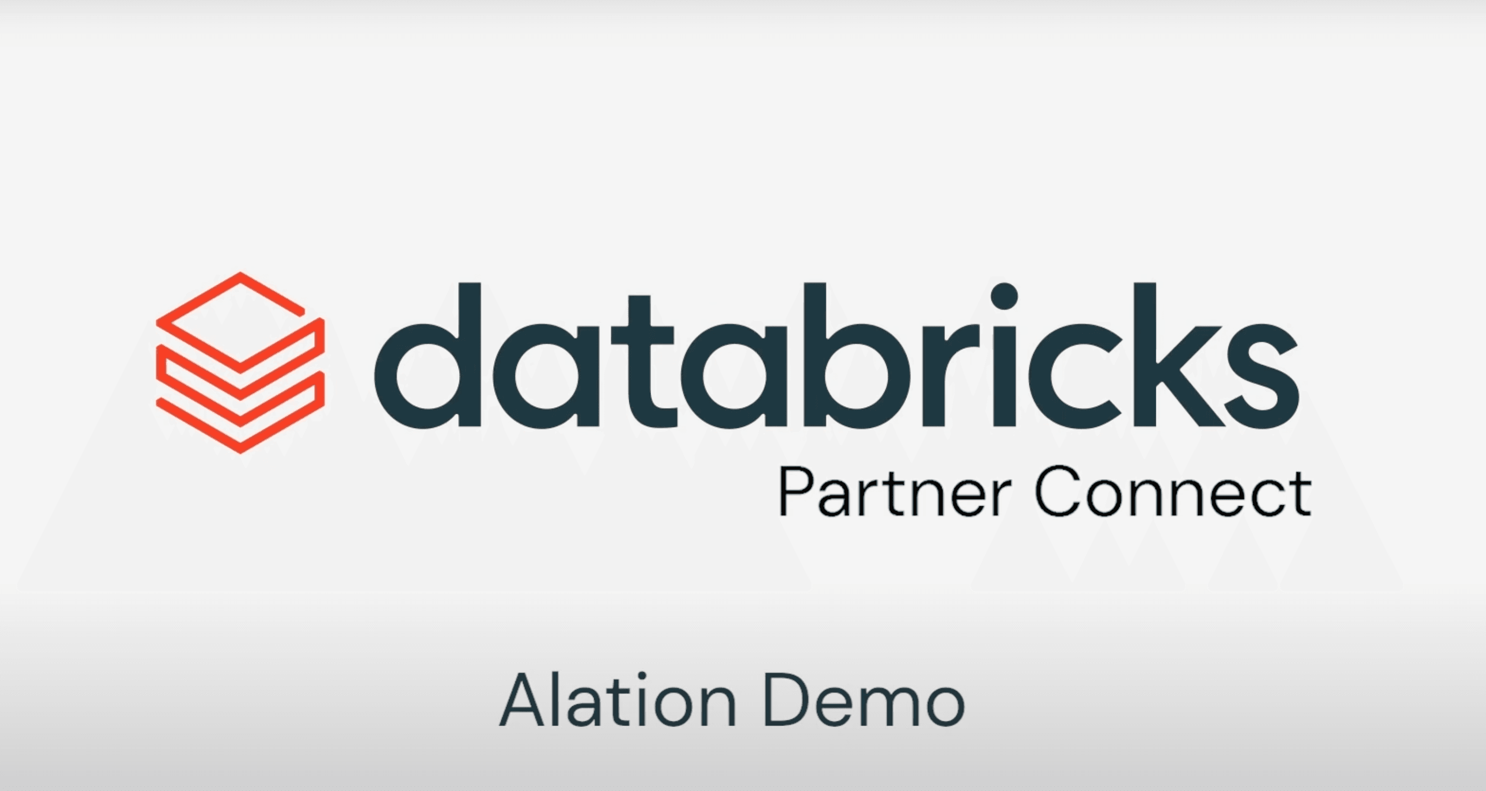 Hero image from Alation's partner page of Databricks