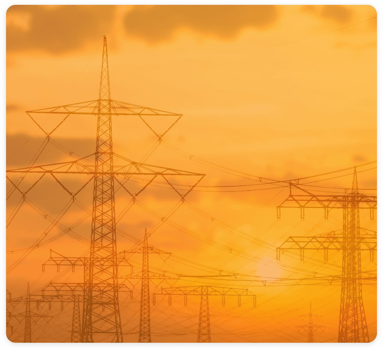 Image of utility stations signifying energy organisations