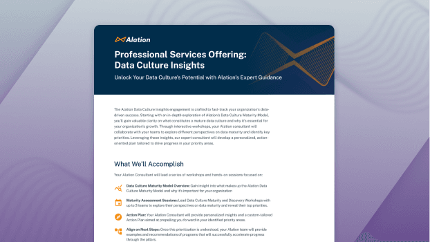 Alation Data Culture Insights PDF