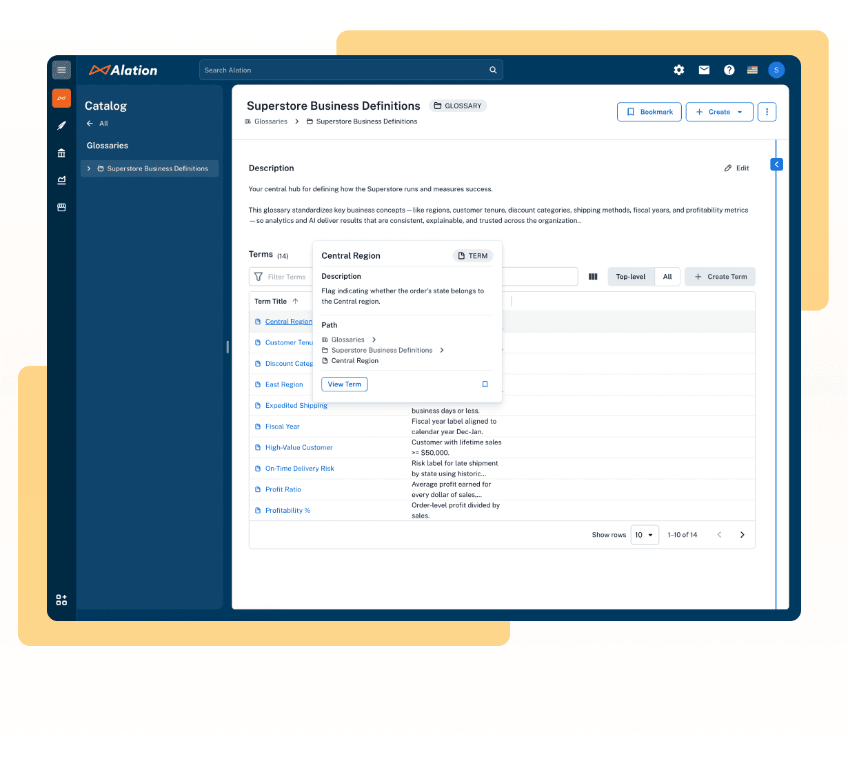 Alation product: Chat with Your Data-Accurate