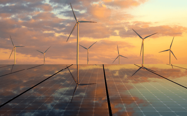 Alation Customer Case Study: A wind farm and solar panels