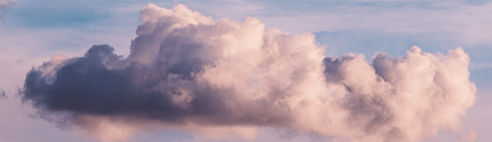 Alation Image: Beautiful cluster of clouds in the afternoon sky